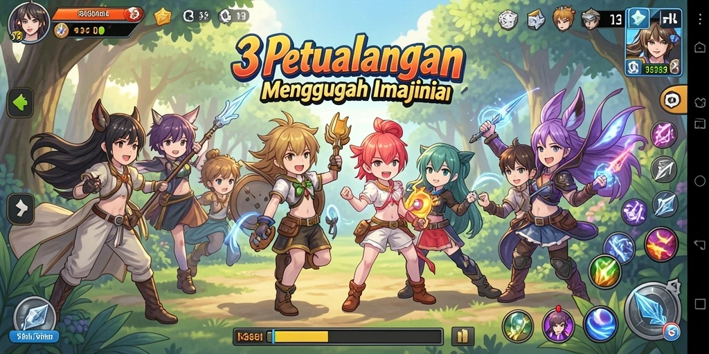 Tampilan dinamis dari karakter dalam 33L saat bertarung.