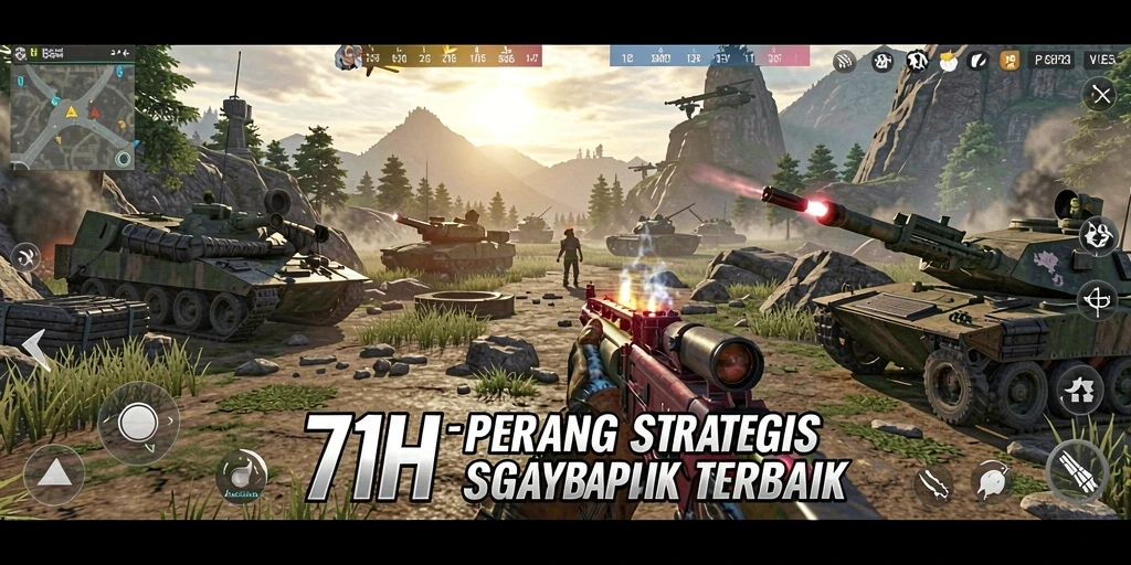 Screenshot utama dari gameplay menarik 71H dalam aksi TPS.