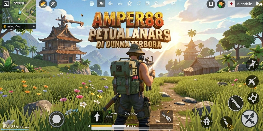 Gameplay AMPER88 yang menakjubkan dalam dunia terbuka.