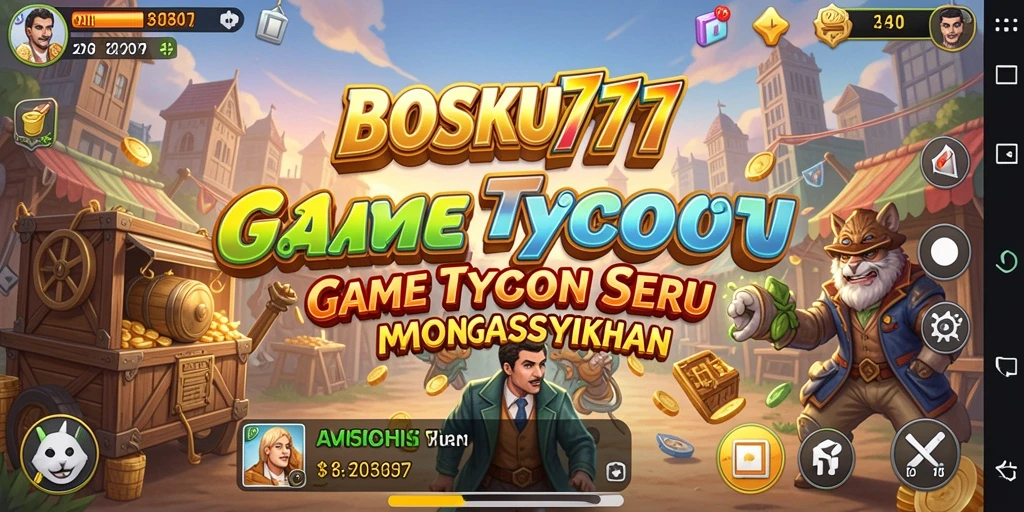 Tampilan gameplay BOSKU777 yang memukau dan mendebarkan.