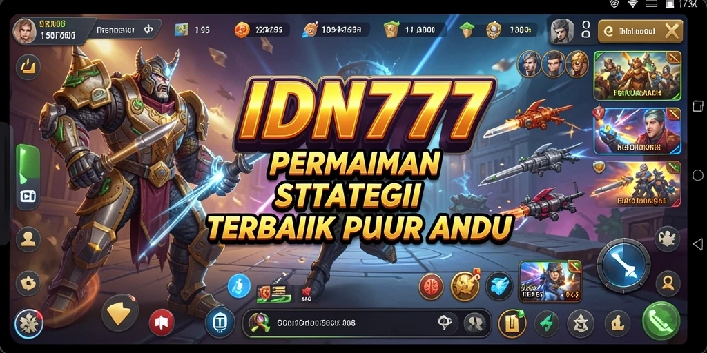 Tampilan menarik dari gameplay <strong>IDN777</strong> yang memikat dan strategis.