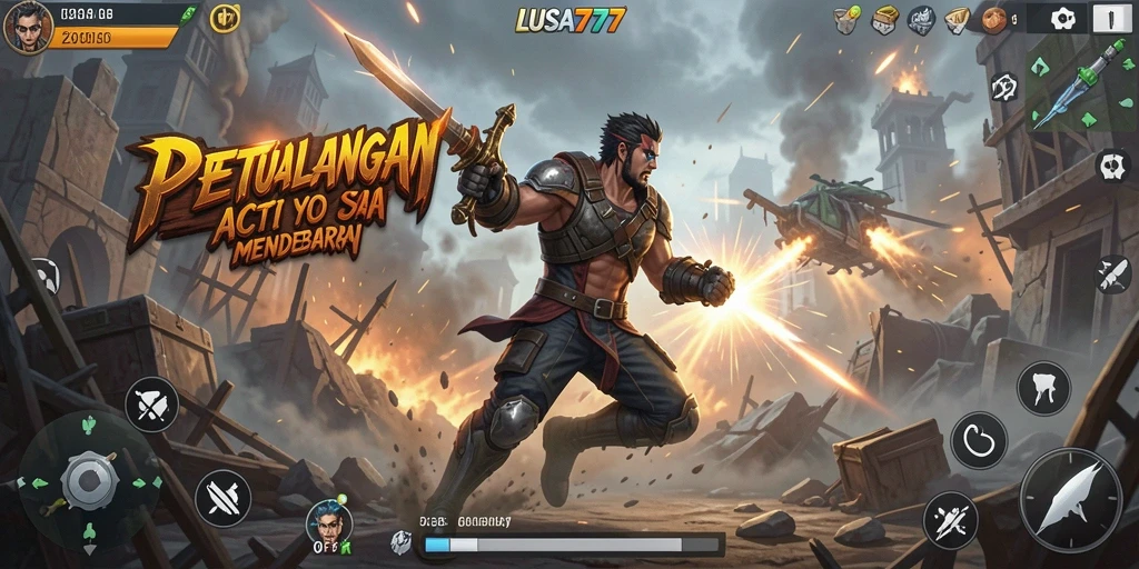 Tampilan gameplay LUSA777 yang penuh aksi dan grafis memukau.