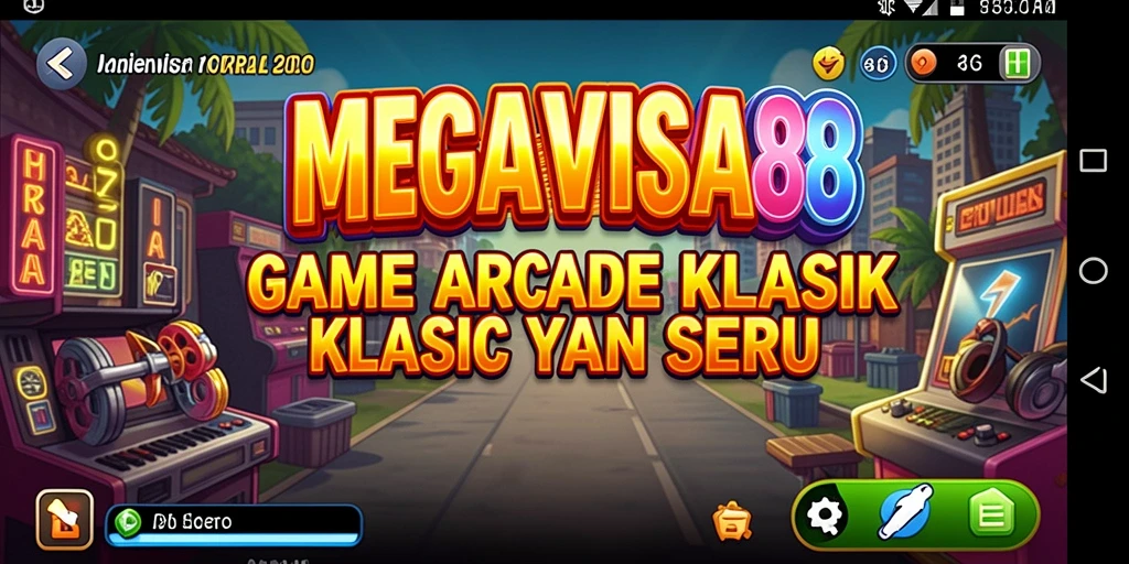 Tampilan gameplay menantang dari MEGAVISA88 yang penuh warna.