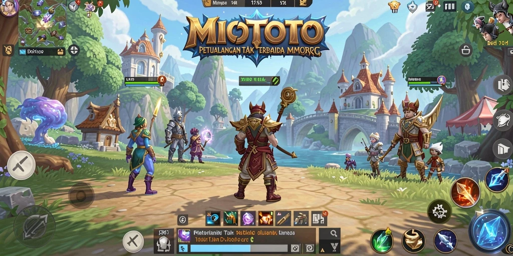 Tampilan gameplay seru di dunia <strong>MIOTOTO</strong> yang penuh petualangan.