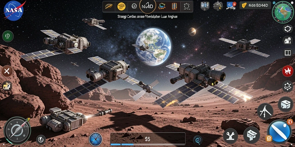 Menampilkan gameplay menarik NASA4D yang penuh strategi luar angkasa.