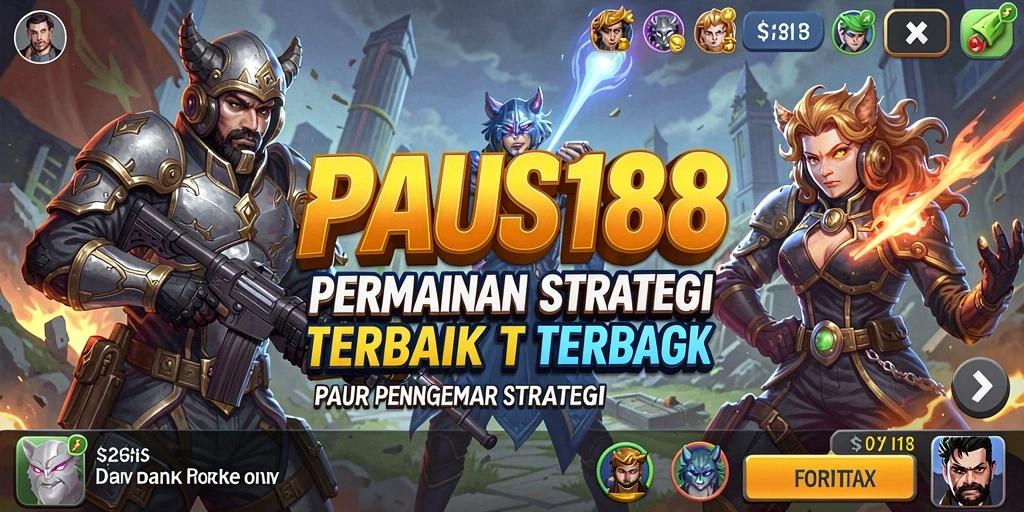Tangkapan layar utama dari gameplay PAUS188 yang penuh strategi.
