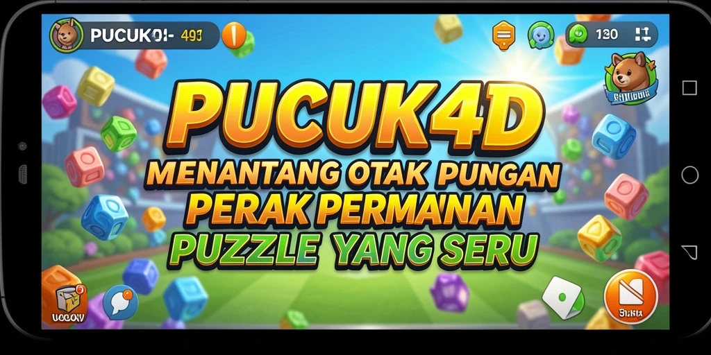 Tangkapan layar utama <strong>PUCUK4D</strong> menampilkan gameplay yang menarik dan menantang.