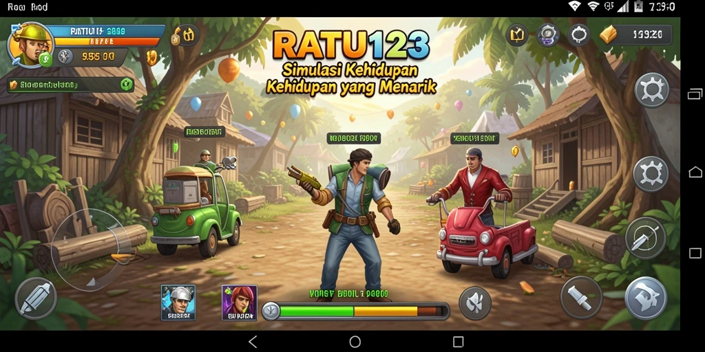 Tampilan gameplay RATU123 yang menarik dan imersif.