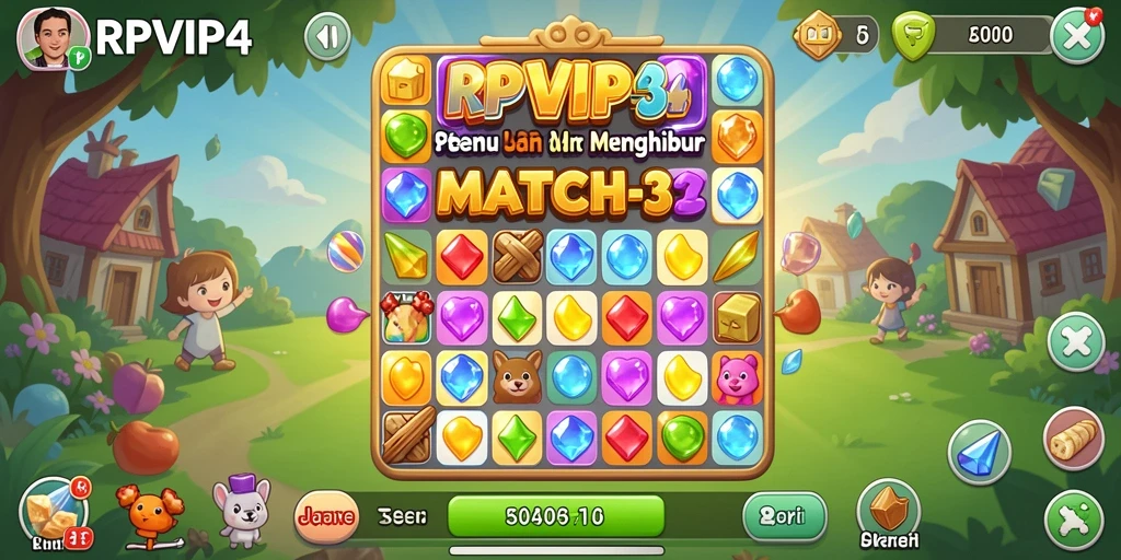 Tampilan permainan RPVIP4 yang penuh warna dan menarik.