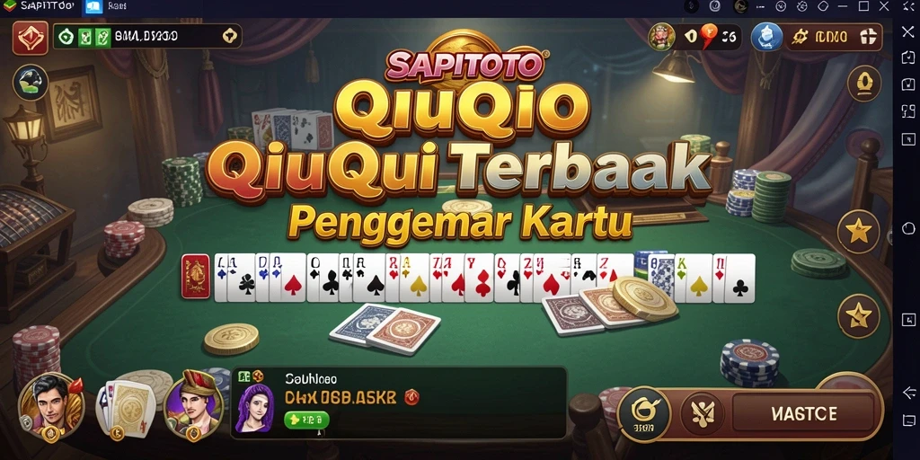 Tampilan gameplay QiuQiu yang seru di SAPITOTO.