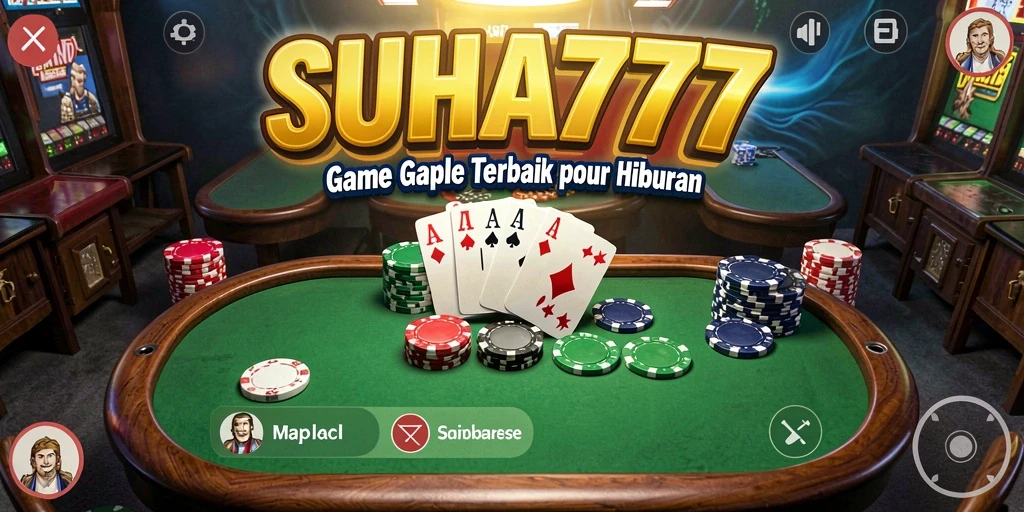 Tampilan gameplay seru permainan Gaple di SUHU777.