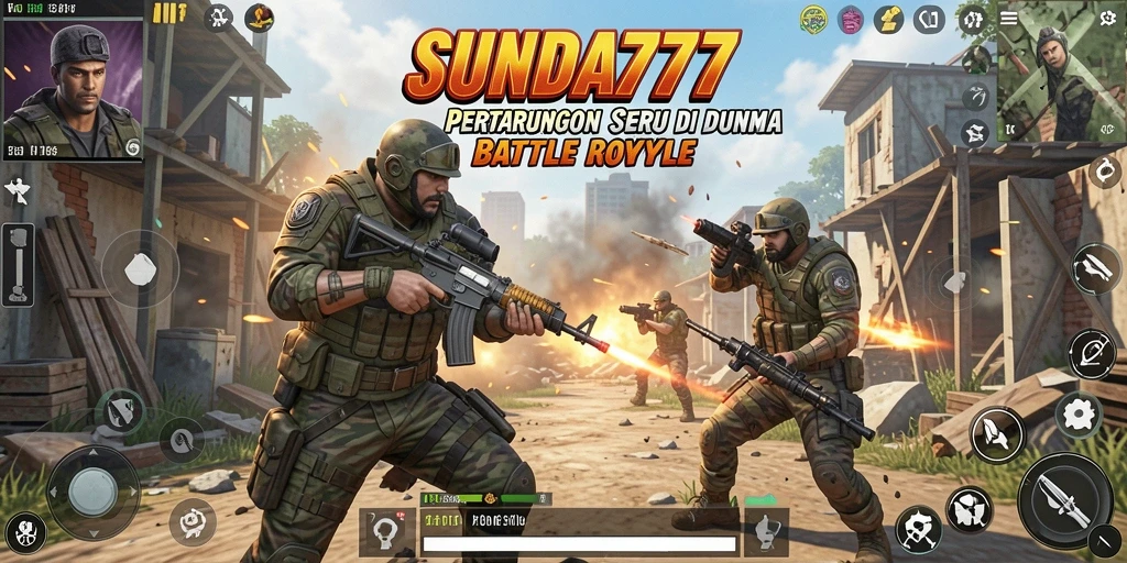 Tangkapan layar gameplay SUNDA777 yang intens dan penuh aksi.