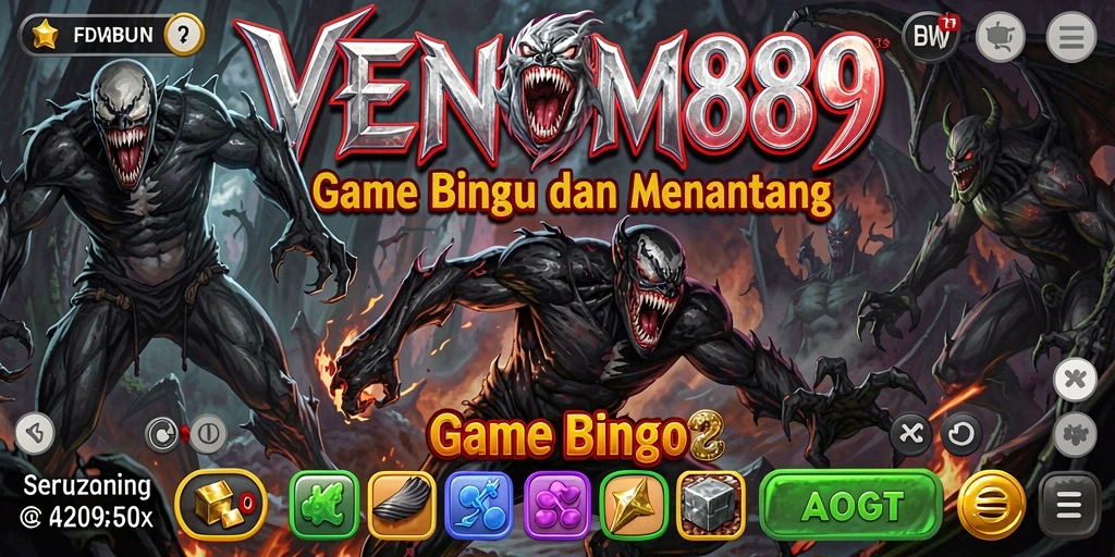 Tampilan gameplay Bingo yang menarik di VENOM889.